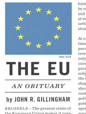 cover image of The EU
